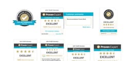 Sellos de calificación ProvenExpert