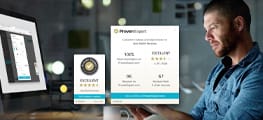 Insignia de confianza de ProvenExpert Review Management