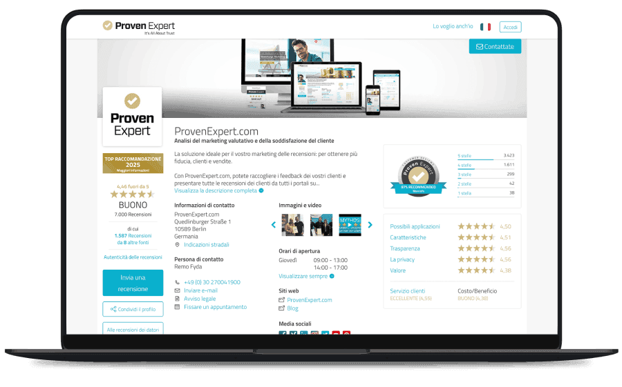 Profilo di ProvenExpert.com