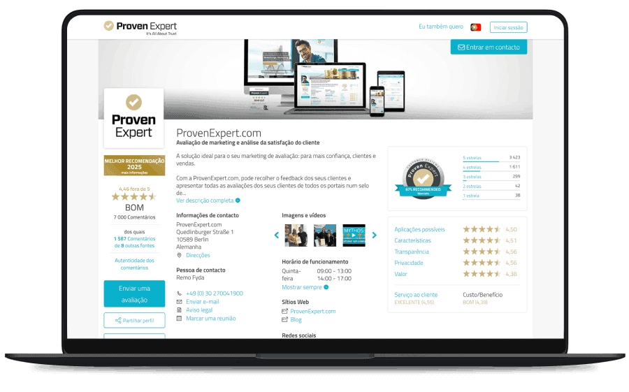 Perfil ProvenExpert.com